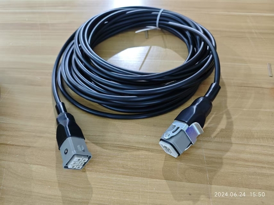 100% testé Assemblage de fil de levage ciseaux avec connecteur carré 100% pour un fonctionnement en douceur